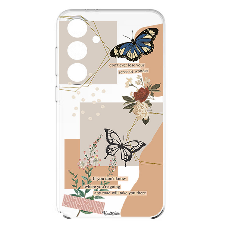 کاور طرح Butterfly مناسب برای گوشی موبایل سامسونگ  Galaxy A26