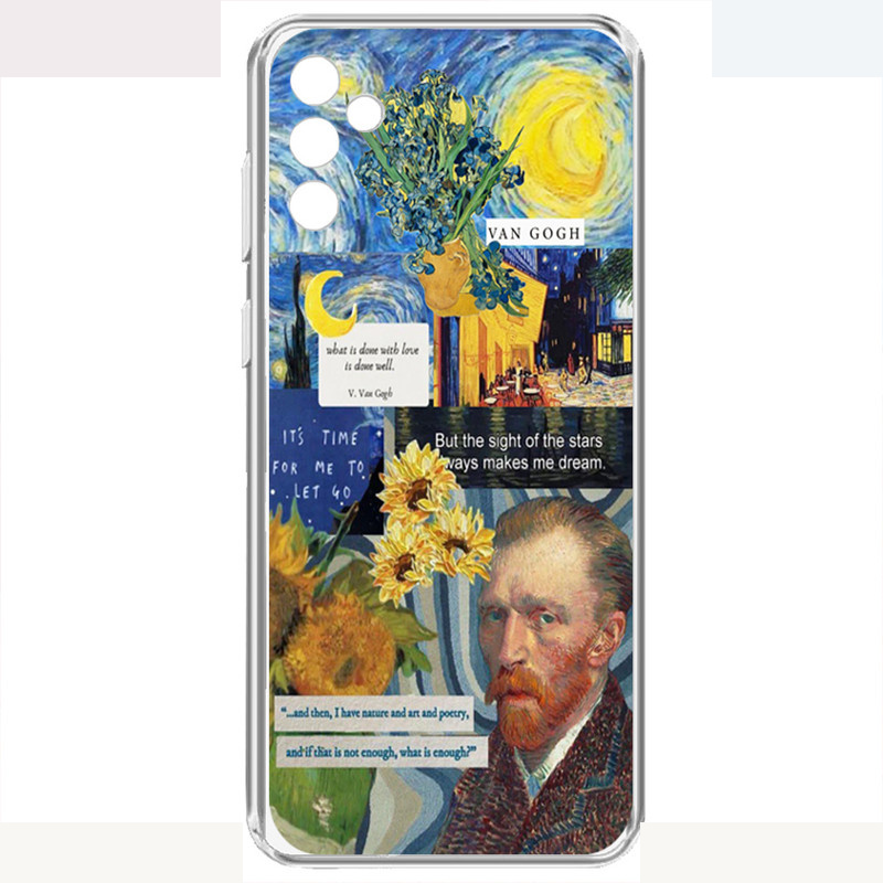 کاور طرح Van Gogh مناسب برای گوشی موبایل سامسونگ Galaxy A54