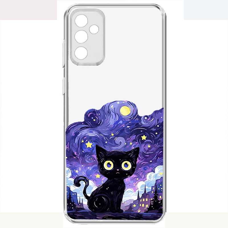 کاور طرح Purole Cat مناسب برای گوشی موبایل سامسونگ Galaxy A54 کاور طرح Purole Cat مناسب برای گوشی موبایل سامسونگ Galaxy A54