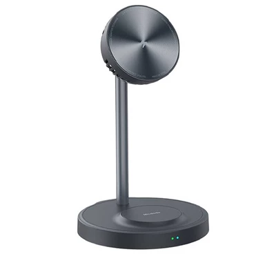 هولدر و شارژر وایرلس مک دودو مدل CH-2151-خاکستری هولدر و شارژر وایرلس مک دودو مدل CH-2151-خاکستری