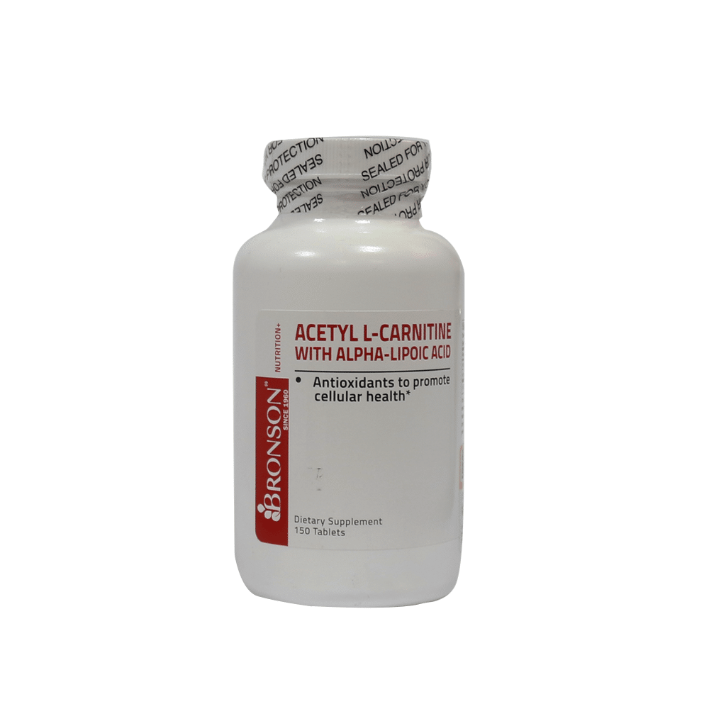 قرص استیل ال کارنیتین با آلفا لیپوئیک اسید برونسون 150 عدد قرص استیل ال کارنیتین با آلفا لیپوئیک اسید برونسون 150 عدد