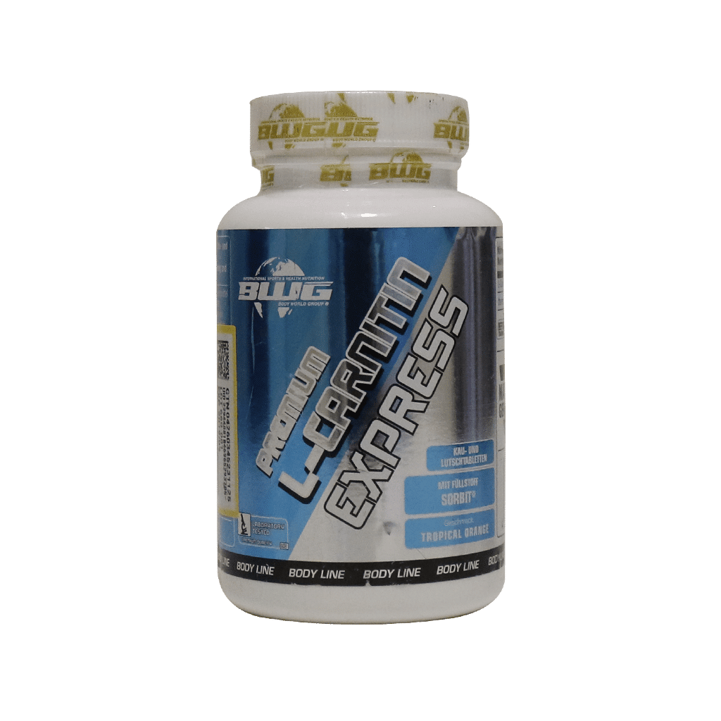 قرص ال کارنیتین اکسپرس بادی ورلد ۱۲۰ عدد قرص ال کارنیتین اکسپرس بادی ورلد ۱۲۰ عدد