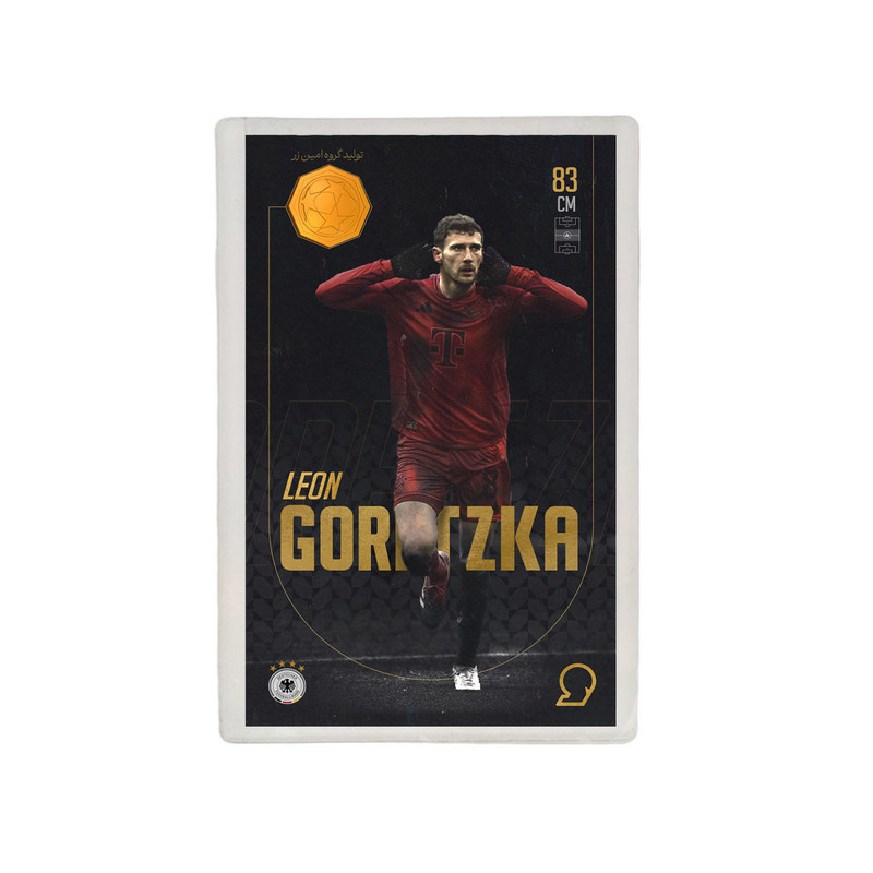 طلا گرمی 18 عیار مدوپد مدل GORETZKA طرح فوتبالی 2025 کد SO10049 طلا گرمی 18 عیار مدوپد مدل GORETZKA طرح فوتبالی 2025 کد SO10049