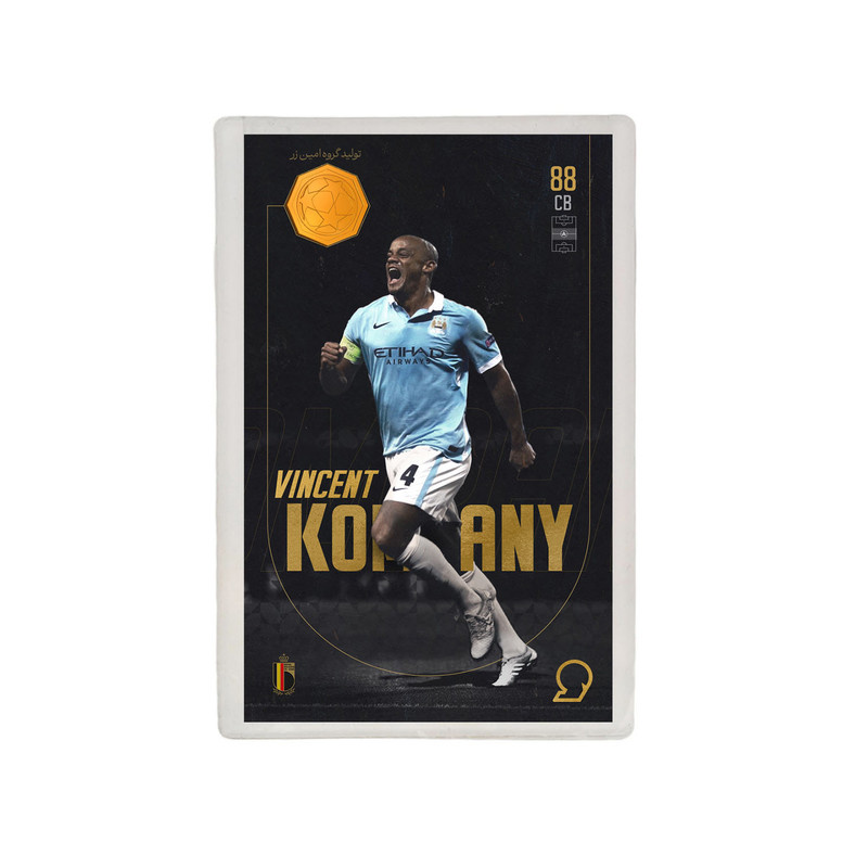 طلا گرمی 18 عیار مدوپد مدل Vincent Kompany طرح فوتبالی 2025 کد SO10117 طلا گرمی 18 عیار مدوپد مدل Vincent Kompany طرح فوتبالی 2025 کد SO10117