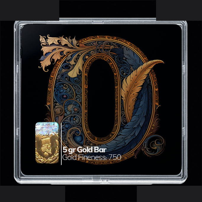 شمش طلا 18 عیار مدوپد مدل عدد 0 کد SG10211 شمش طلا 18 عیار مدوپد مدل عدد 0 کد SG10211