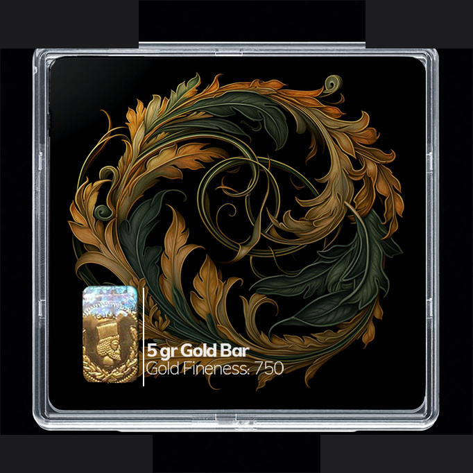 شمش طلا 18 عیار مدوپد مدل مینیاتور کد SG10209 شمش طلا 18 عیار مدوپد مدل مینیاتور کد SG10209