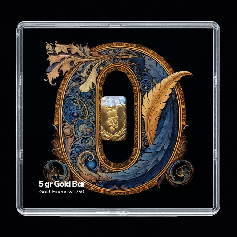 شمش طلا 18 عیار مدوپد مدل عدد 0 کد SG-10211 شمش طلا 18 عیار مدوپد مدل عدد 0 کد SG-10211