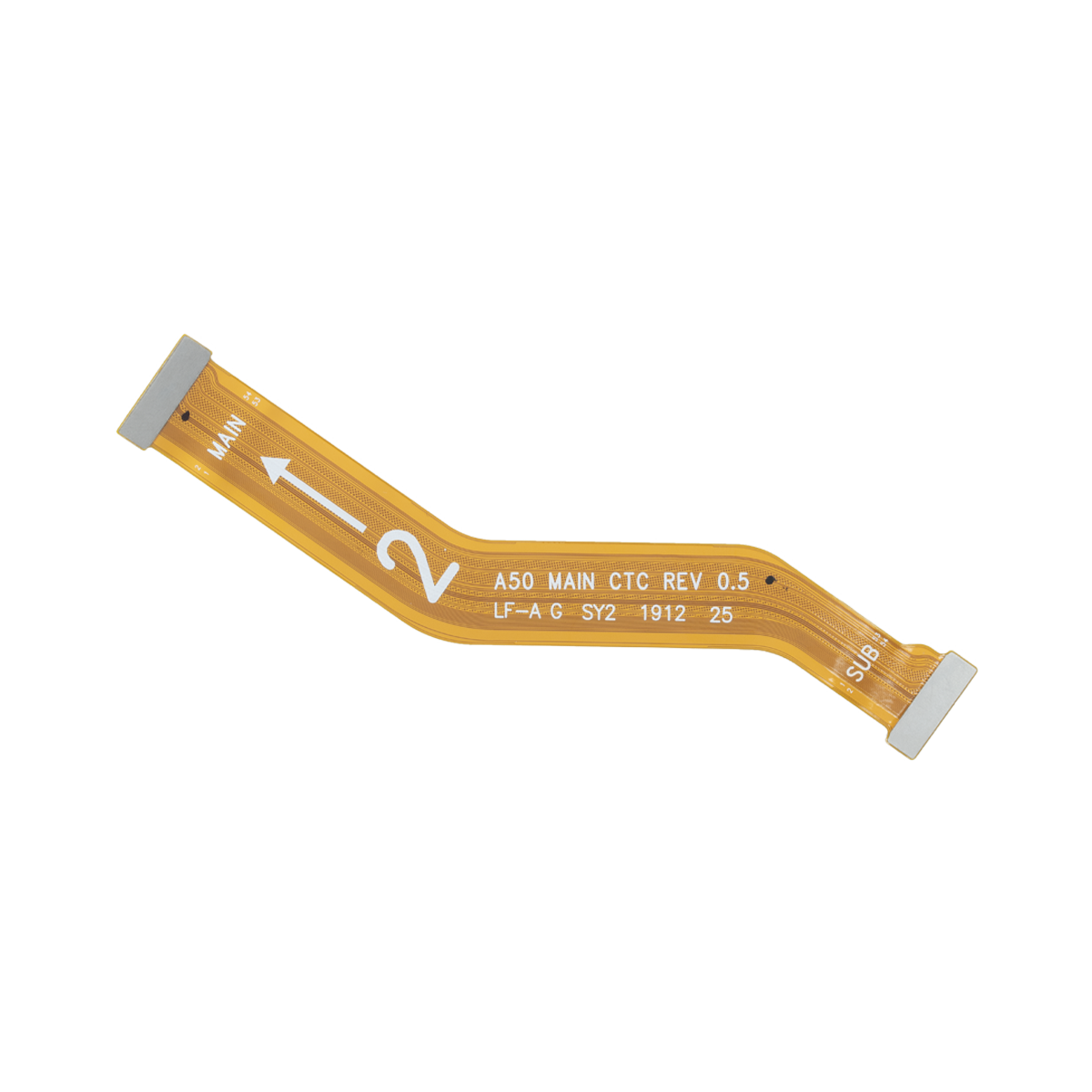 فلت شارژ گوشی سامسونگ Galaxy A50-طلایی فلت شارژ گوشی سامسونگ Galaxy A50-طلایی