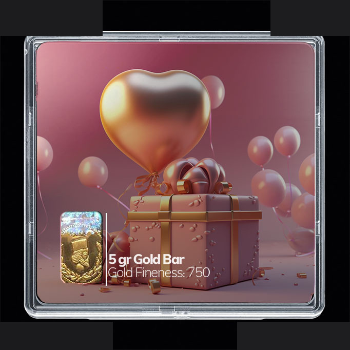 شمش طلا 18 عیار مدوپد مدل کادو کد SG10680 شمش طلا 18 عیار مدوپد مدل کادو کد SG10680