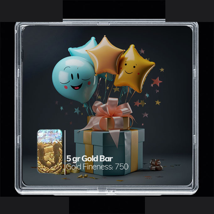 شمش طلا 18 عیار مدوپد مدل کادو کد SG10681 شمش طلا 18 عیار مدوپد مدل کادو کد SG10681