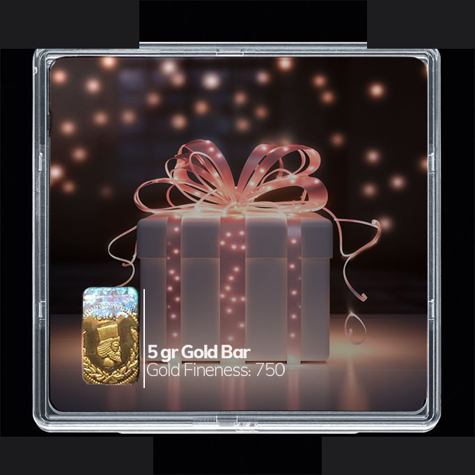 شمش طلا 18 عیار مدوپد مدل کادو کد SG10773 شمش طلا 18 عیار مدوپد مدل کادو کد SG10773