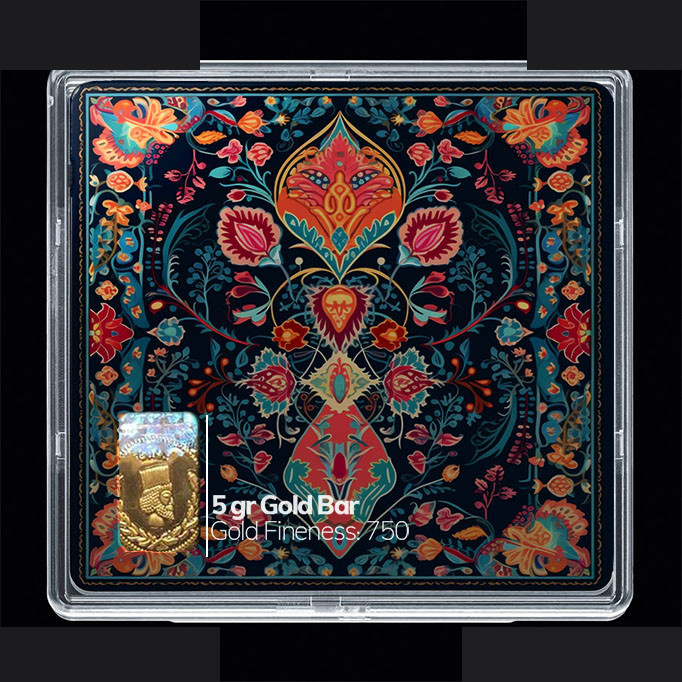 شمش طلا 18 عیار مدوپد مدل مینیاتور کد SG10790 شمش طلا 18 عیار مدوپد مدل مینیاتور کد SG10790