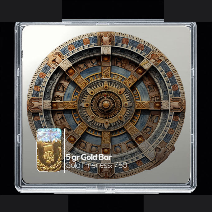 شمش طلا 18 عیار مدوپد مدل سپر کد SG10813