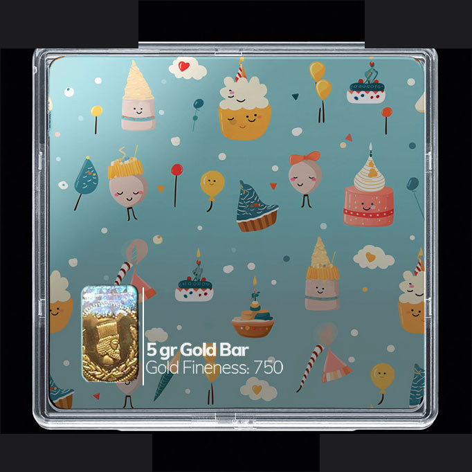 شمش طلا 18 عیار مدوپد مدل کارتونی کد SG10816 شمش طلا 18 عیار مدوپد مدل کارتونی کد SG10816