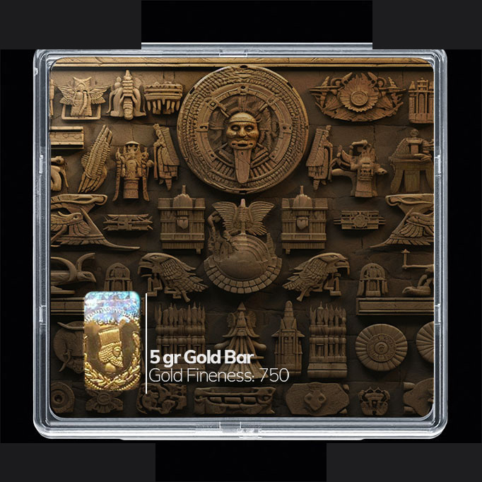 شمش طلا 18 عیار مدوپد مدل کتیبه کد SG10823 شمش طلا 18 عیار مدوپد مدل کتیبه کد SG10823