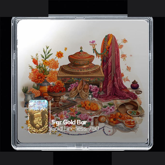 شمش طلا 18 عیار مدوپد مدل تزیینات کد SG10833 شمش طلا 18 عیار مدوپد مدل تزیینات کد SG10833