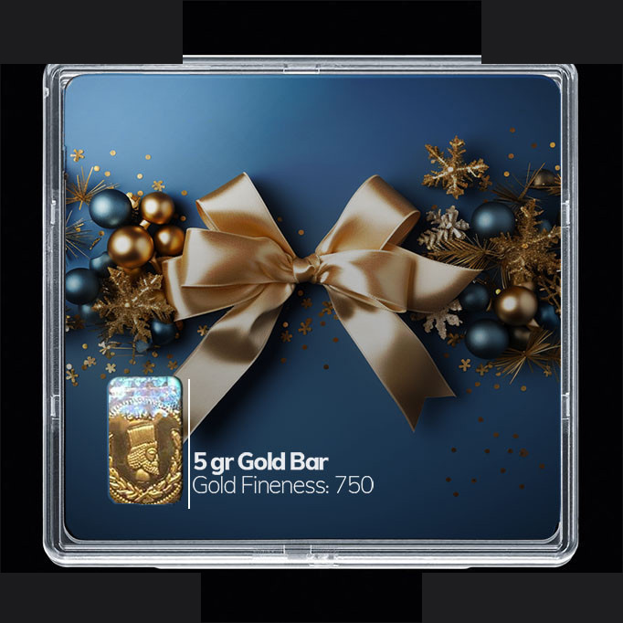 شمش طلا 18 عیار مدوپد مدل روبان کد SG10878 شمش طلا 18 عیار مدوپد مدل روبان کد SG10878