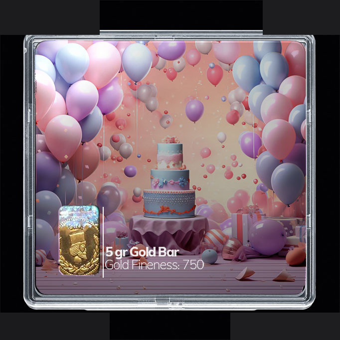 شمش طلا 18 عیار مدوپد مدل کیک کد SG10880 شمش طلا 18 عیار مدوپد مدل کیک کد SG10880