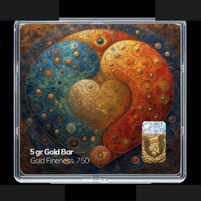 شمش طلا 18 عیار مدوپد مدل نوروز و سال نو کد SG11638 شمش طلا 18 عیار مدوپد مدل نوروز و سال نو کد SG11638