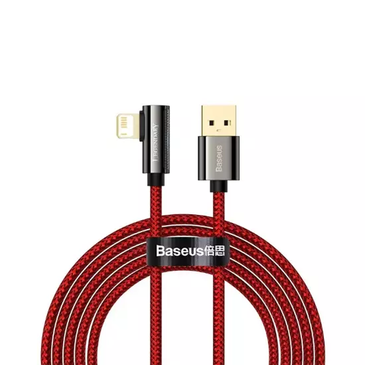 کابل USB به Lightning باسئوس مدل TC PD200 طول 2 متر	-قرمز کابل USB به Lightning باسئوس مدل TC PD200 طول 2 متر	-قرمز