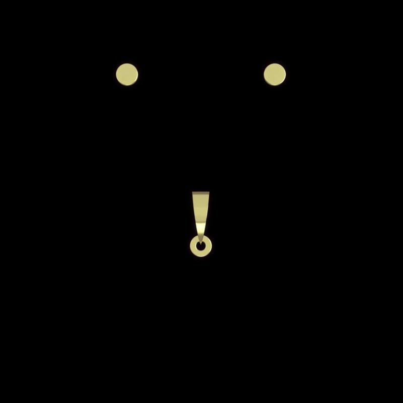 نیم ست طلا 18 عیار زنانه مدوپد مدل هندسی کد NA13012 نیم ست طلا 18 عیار زنانه مدوپد مدل هندسی کد NA13012