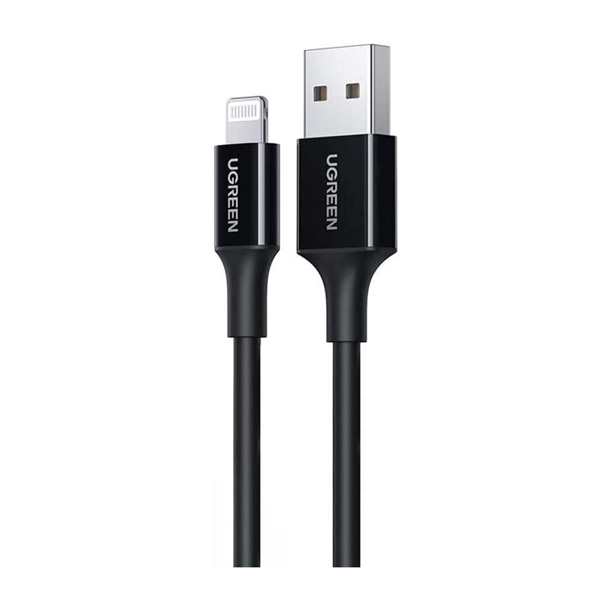 کابل لایتنینگ به USB یوگرین US155 مدل 80822 طول 1 متر-مشکی کابل لایتنینگ به USB یوگرین US155 مدل 80822 طول 1 متر-مشکی