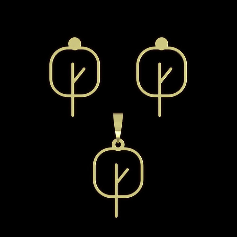 نیم ست طلا 18 عیار زنانه مدوپد مدل درخت کد NA15834 نیم ست طلا 18 عیار زنانه مدوپد مدل درخت کد NA15834