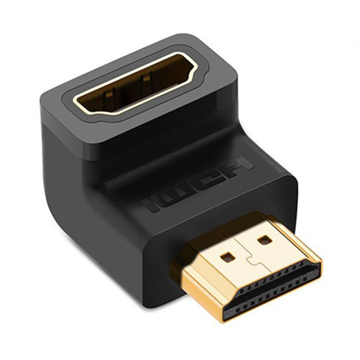 تبدیل HDMI نری به مادگی یوگرین مدل 20109 زاویه 90 درجه تبدیل HDMI نری به مادگی یوگرین مدل 20109 زاویه 90 درجه