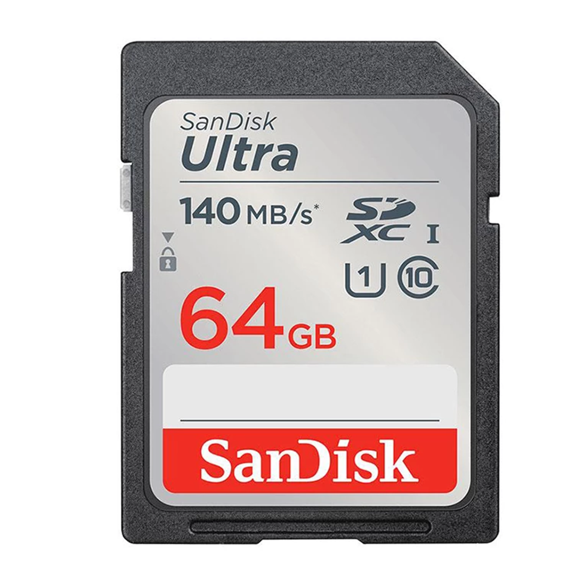 کارت حافظه SDXC سن دیسک مدل Ultra کلاس 10 استاندارد UHS-I U1 سرعت 140MB/s ظرفیت 64 گیگابایت کارت حافظه SDXC سن دیسک مدل Ultra کلاس 10 استاندارد UHS-I U1 سرعت 140MB/s ظرفیت 64 گیگابایت