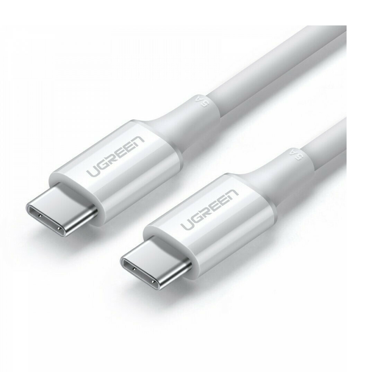 کابل USB-C به USB-C یوگرین US300 مدل 60551 طول 1 متر-سفید کابل USB-C به USB-C یوگرین US300 مدل 60551 طول 1 متر-سفید