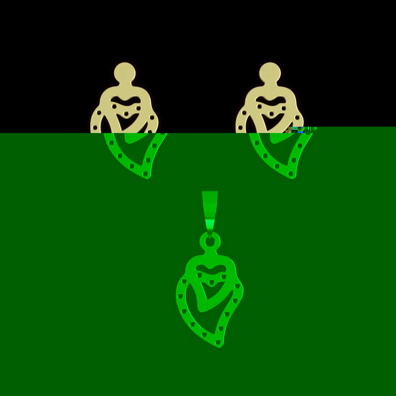 نیم ست طلا 18 عیار زنانه مدوپد مدل هندسی کد NA11431 نیم ست طلا 18 عیار زنانه مدوپد مدل هندسی کد NA11431