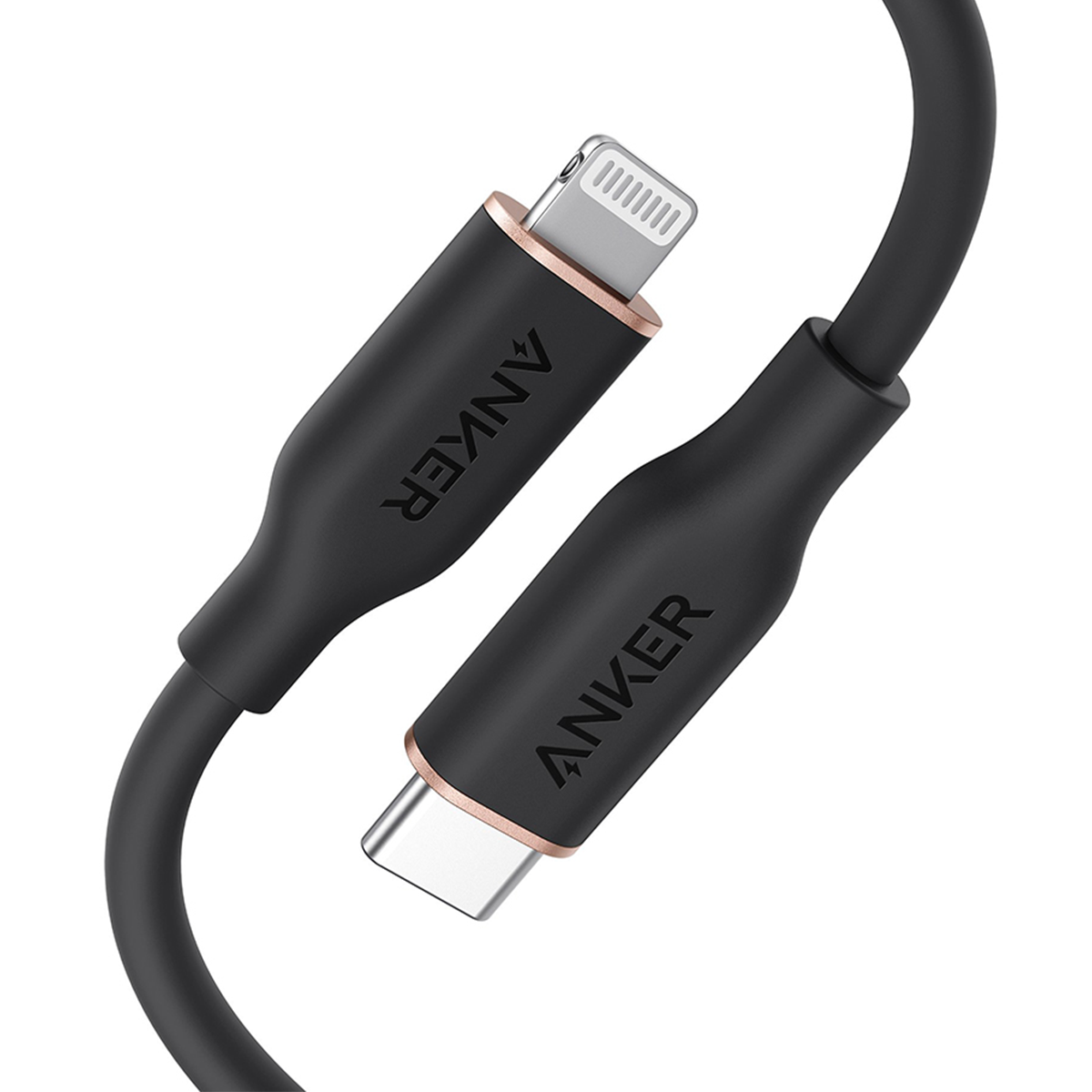 کابل تایپ سی به لایتنینگ انکر مدل Anker Powerline III A8662طول 0.9 متر-مشکی