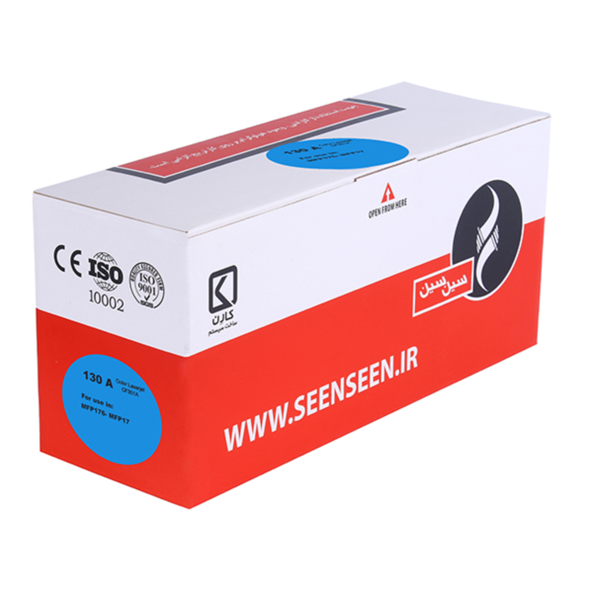 کارتریج سین سین طرح HP 130A آبی-آبی کارتریج سین سین طرح HP 130A آبی-آبی