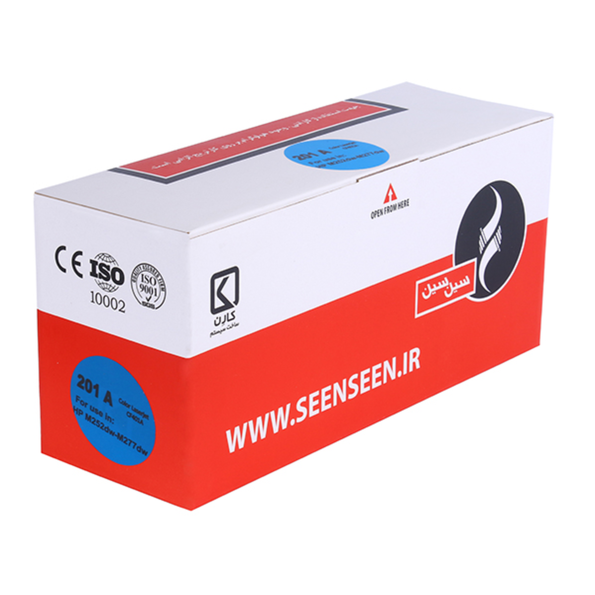 کارتریج سین سین طرح HP 201A آبی-آبی کارتریج سین سین طرح HP 201A آبی-آبی