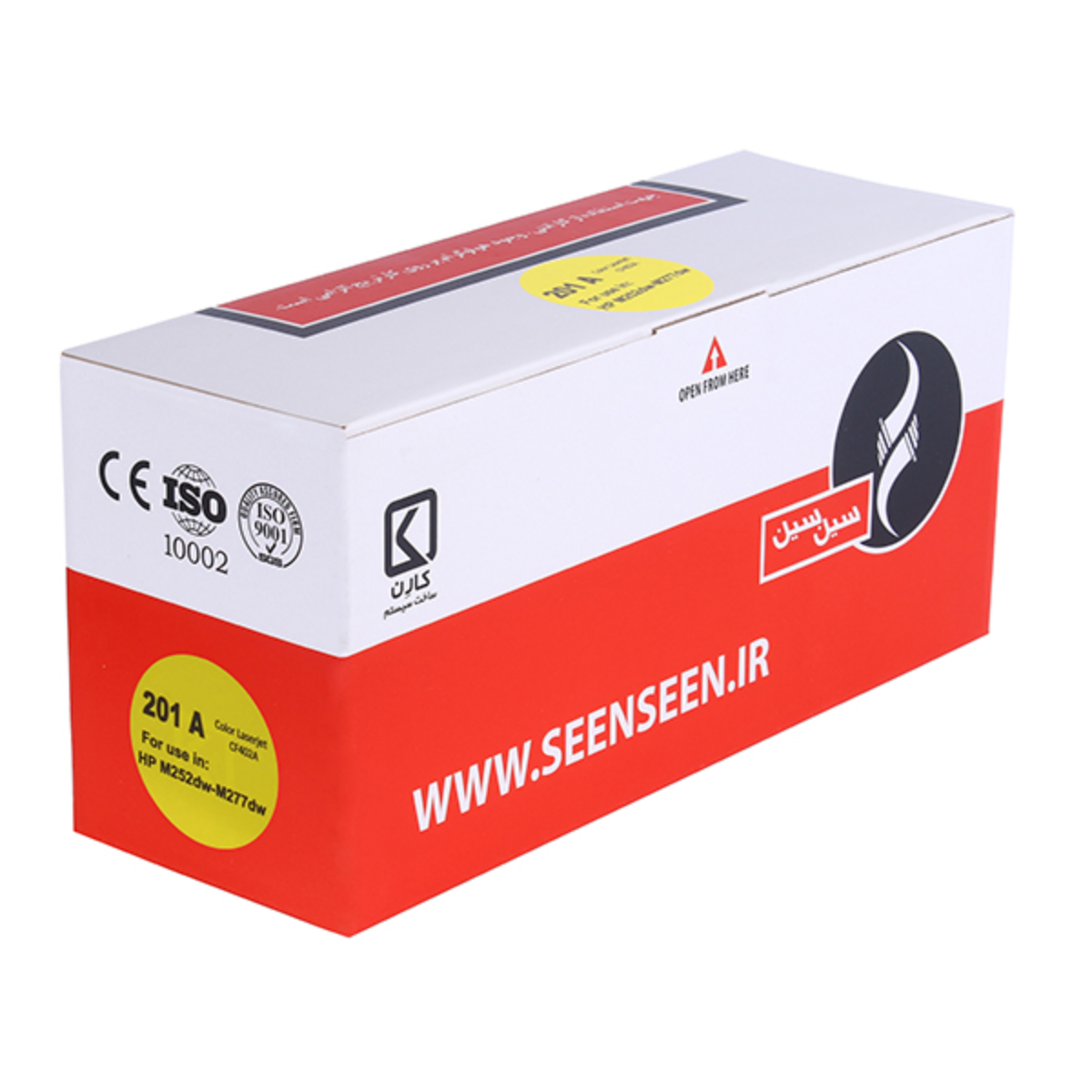 کارتریج سین سین طرح HP 201A زرد-زرد کارتریج سین سین طرح HP 201A زرد-زرد