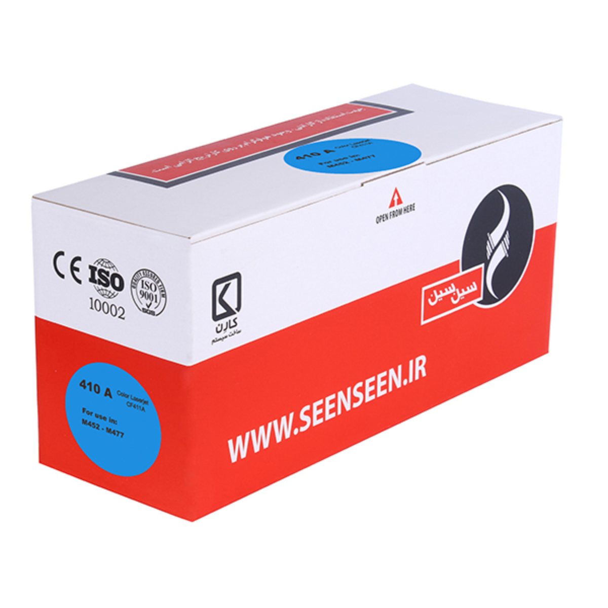 کارتریج سین سین طرح HP 410A آبی-آبی کارتریج سین سین طرح HP 410A آبی-آبی