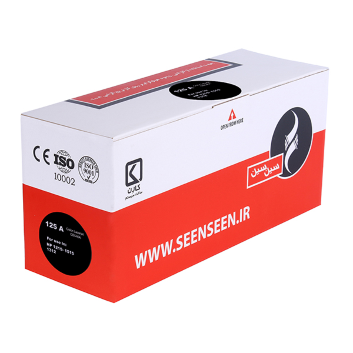 کارتریج سین سین طرح HP 125A مشکی کارتریج سین سین طرح HP 125A مشکی