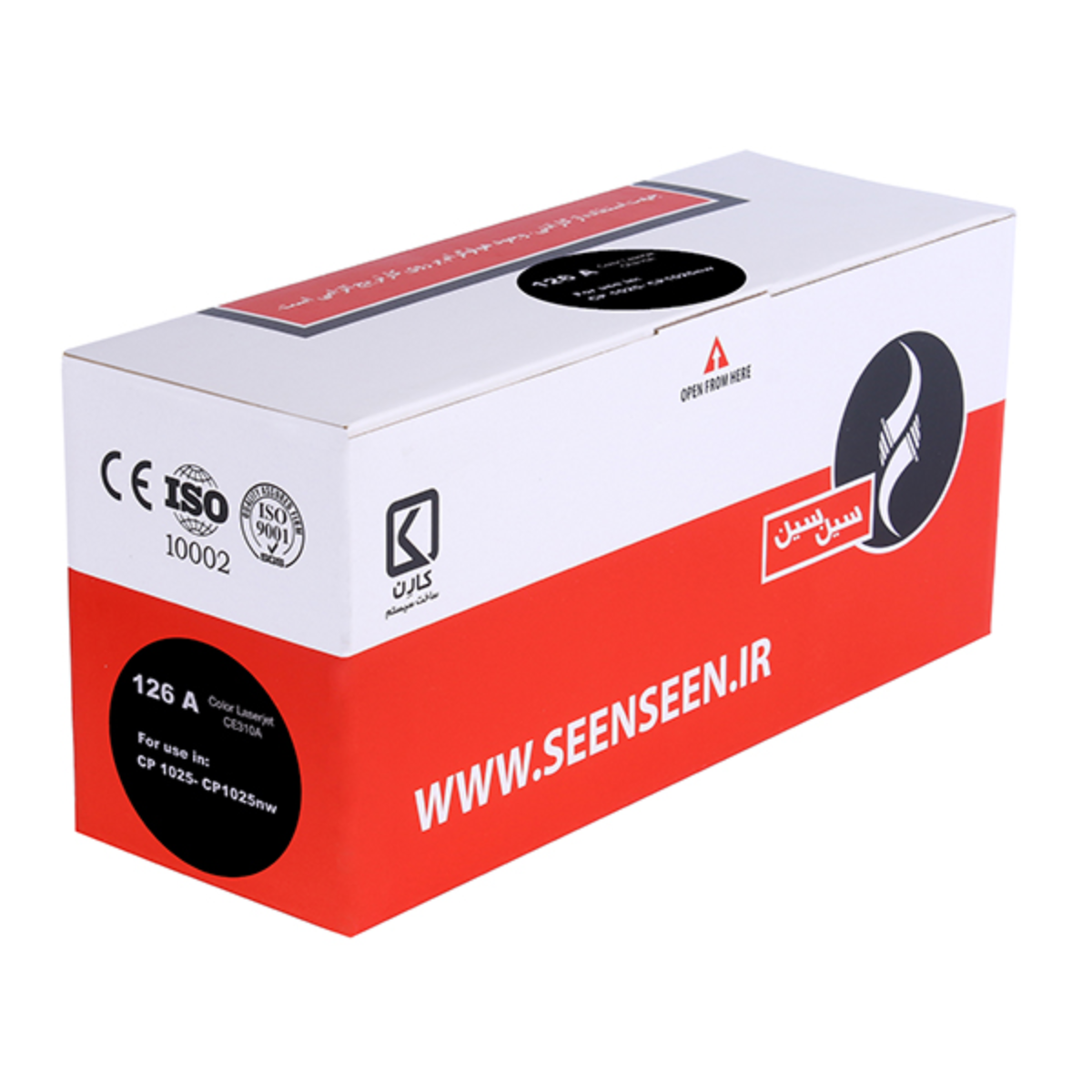 کارتریج سین سین طرح HP 126A مشکی کارتریج سین سین طرح HP 126A مشکی