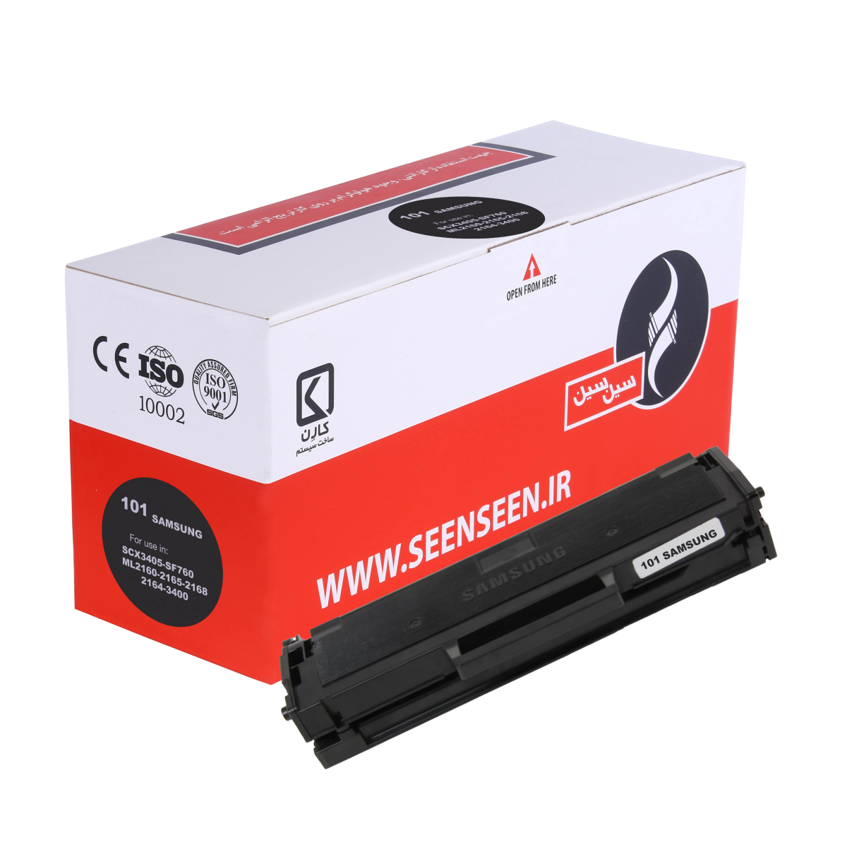 کارتریج سین سین طرح سامسونگ 101s مشکی کارتریج سین سین طرح سامسونگ 101s مشکی