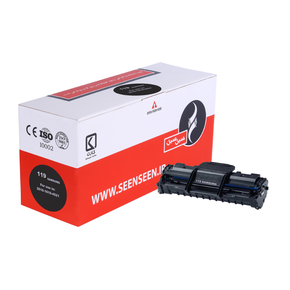 کارتریج سین سین طرح سامسونگ 119s مشکی کارتریج سین سین طرح سامسونگ 119s مشکی