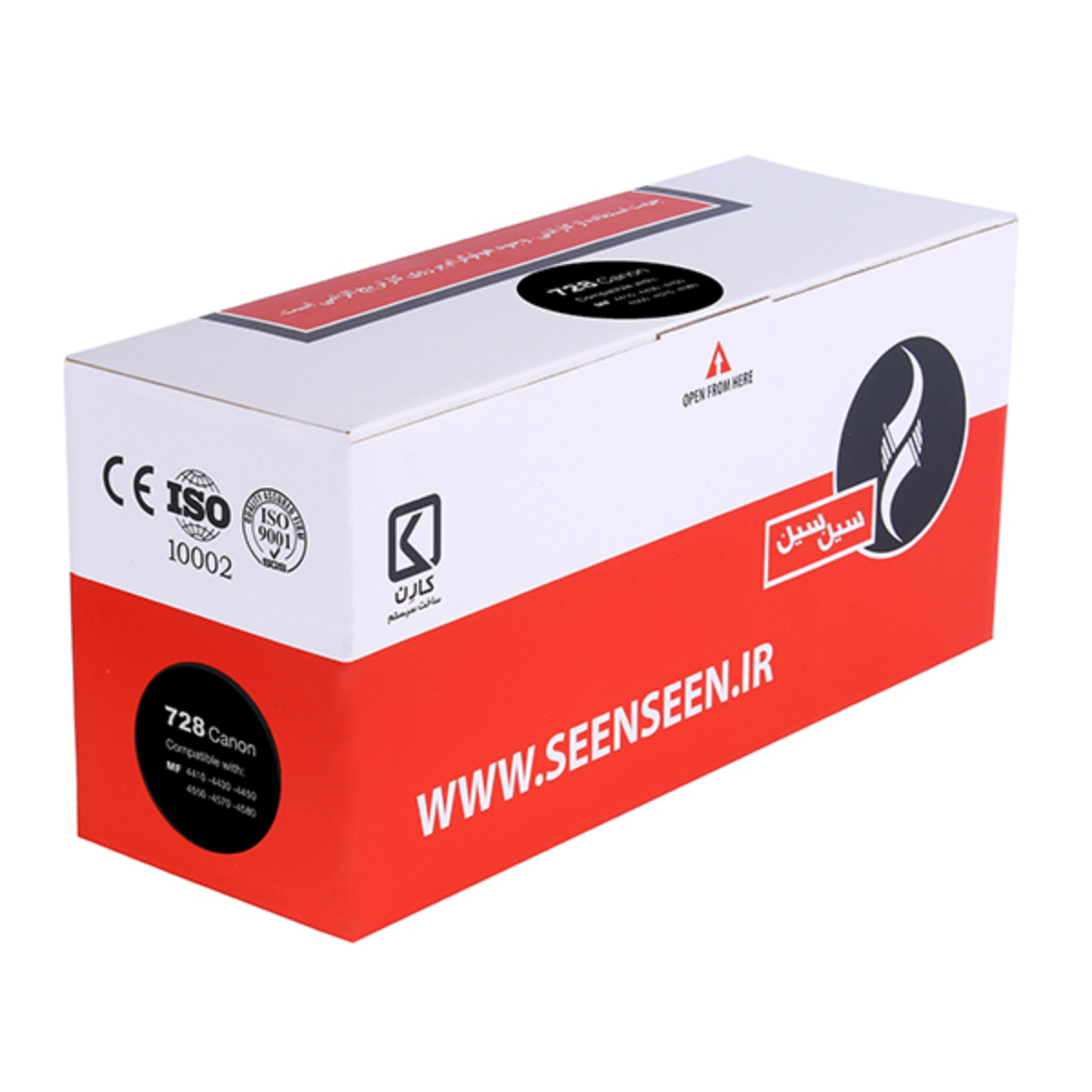 کاتریج سین سین طرح canon 728 مشکی-مشکی کاتریج سین سین طرح canon 728 مشکی-مشکی