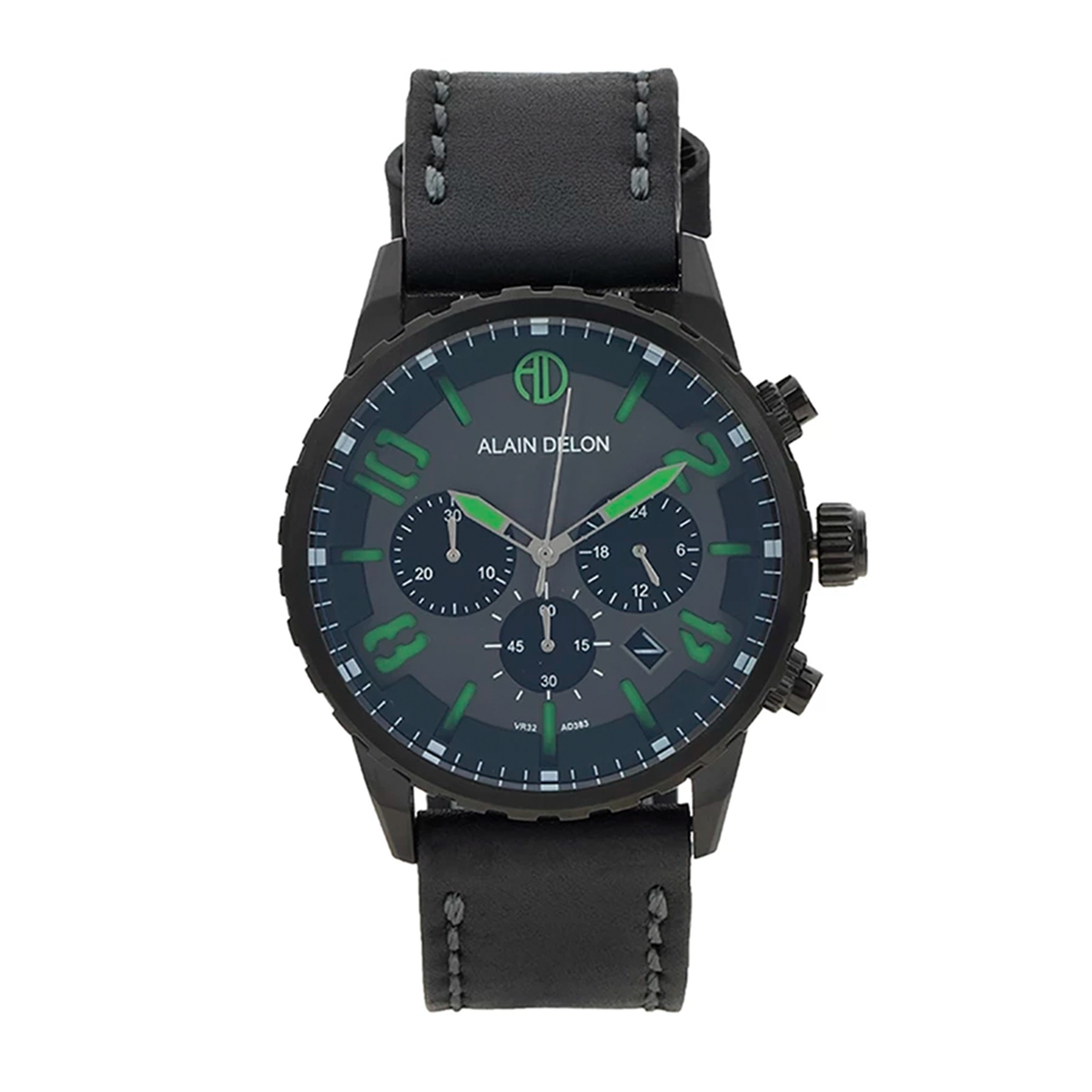 ساعت عقربه ای آلن دلون مردانه AD383-1739-مشکی ساعت عقربه ای آلن دلون مردانه AD383-1739-مشکی