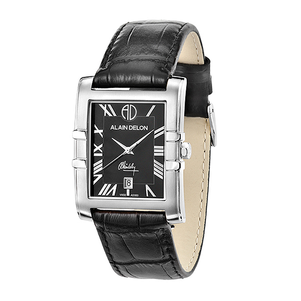 ساعت عقربه ای آلن دلون مردانه AD350-1339C-نقرهای ساعت عقربه ای آلن دلون مردانه AD350-1339C-نقرهای