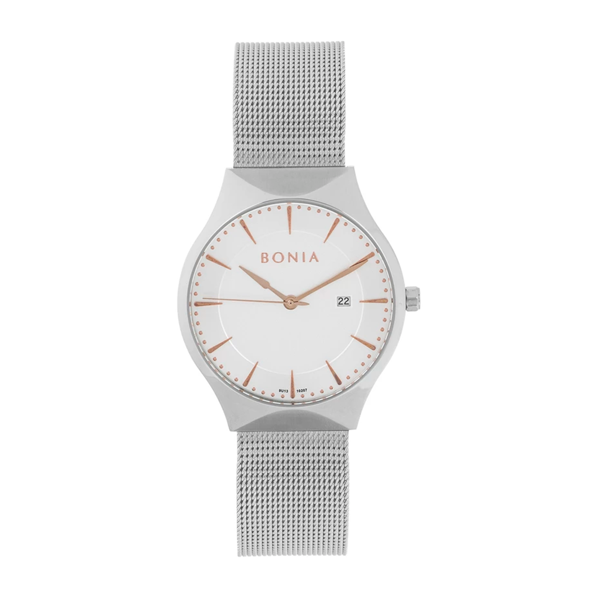 ساعت عقربه ای بونیا مردانه مدل BNB10207-1372S-سفید ساعت عقربه ای بونیا مردانه مدل BNB10207-1372S-سفید