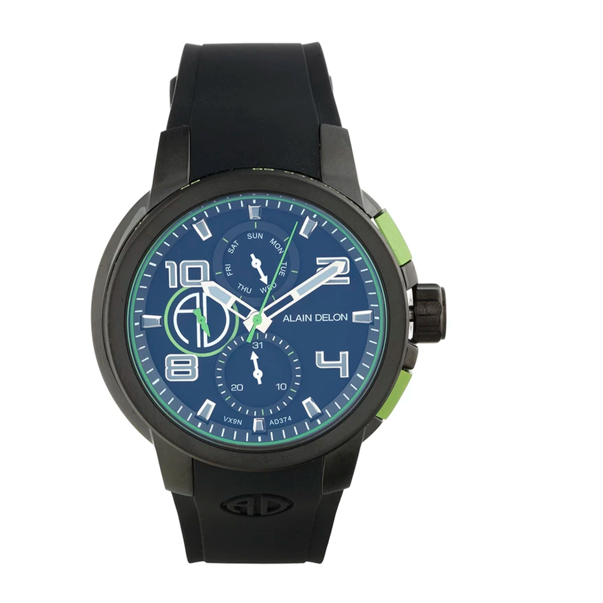 ساعت عقربه ای آلن دلون مردانه مدل AD374-1795-مشکی ساعت عقربه ای آلن دلون مردانه مدل AD374-1795-مشکی