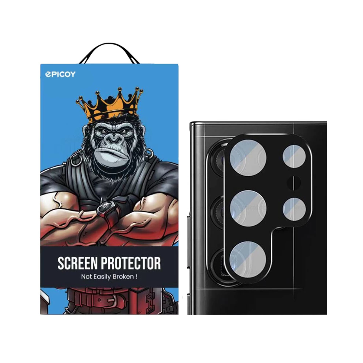 محافظ لنز دوربین گوشی موبایل سامسونگ Galaxy S23 Ultra اپیکوی مدل 3D-Power-مشکی محافظ لنز دوربین گوشی موبایل سامسونگ Galaxy S23 Ultra اپیکوی مدل 3D-Power-مشکی