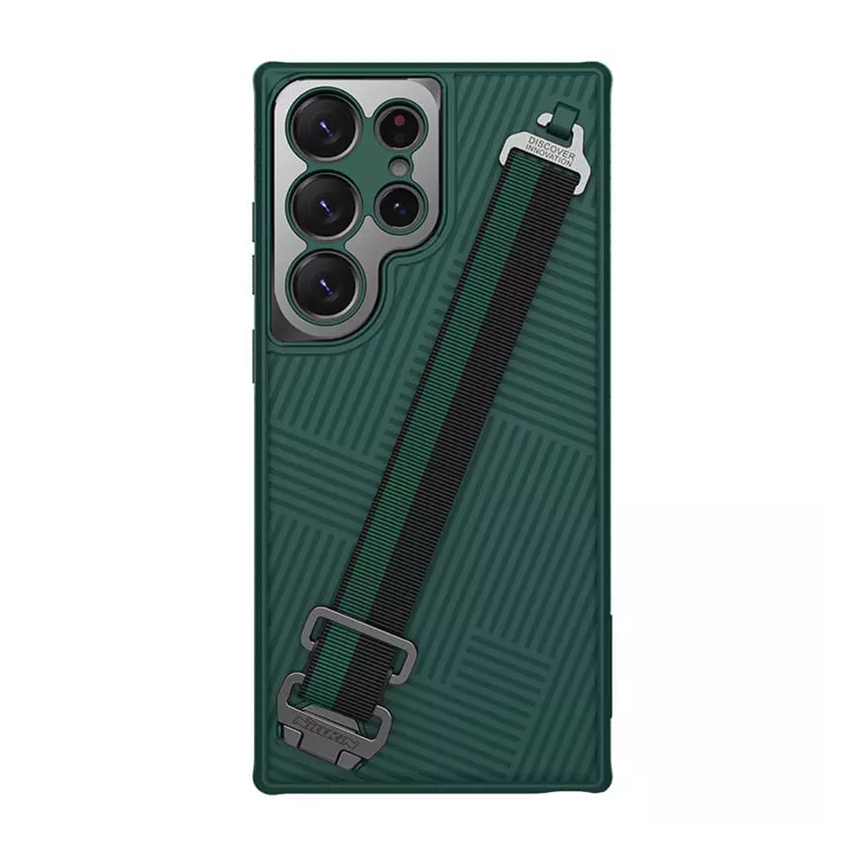 قاب گوشی Galaxy S23 Ultra نیلکین مدل Strap -سبز قاب گوشی Galaxy S23 Ultra نیلکین مدل Strap -سبز