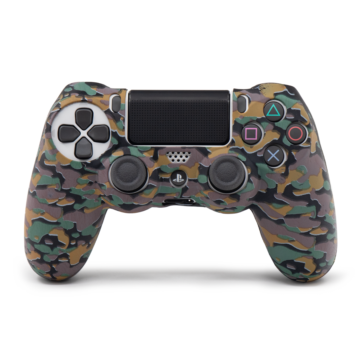 روکش دسته PS4 مدل چریکی قهوه‌ای سبز