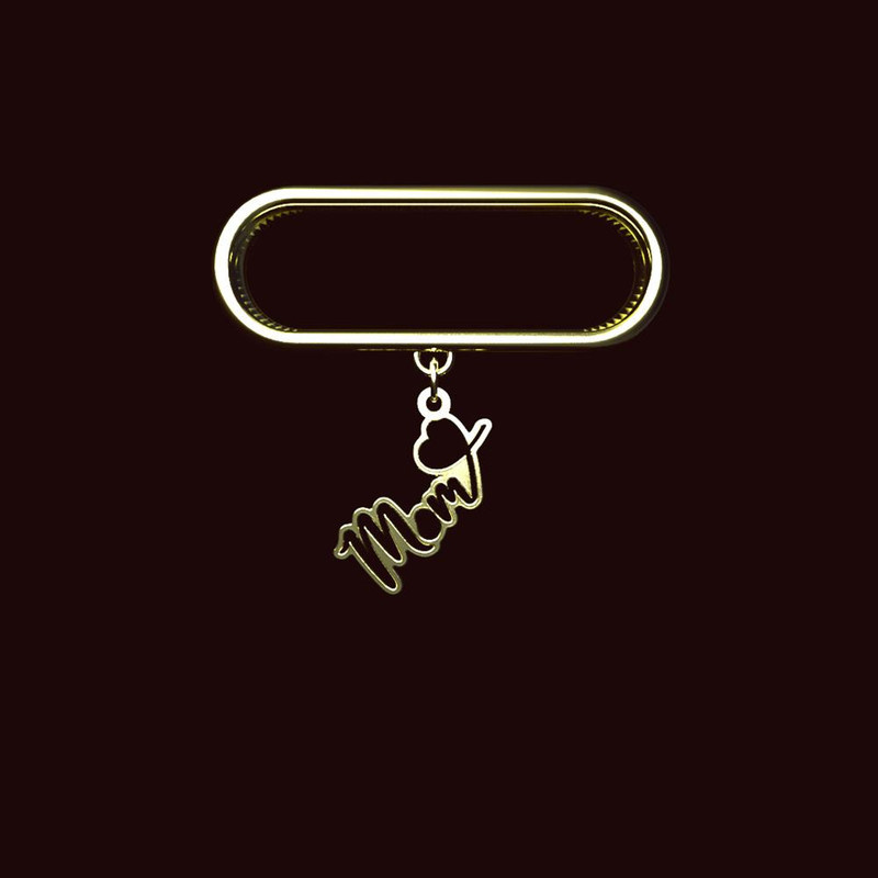 آویز ساعت طلا 18 عیار زنانه مدوپد مدل mom کد SM1-1022 آویز ساعت طلا 18 عیار زنانه مدوپد مدل mom کد SM1-1022