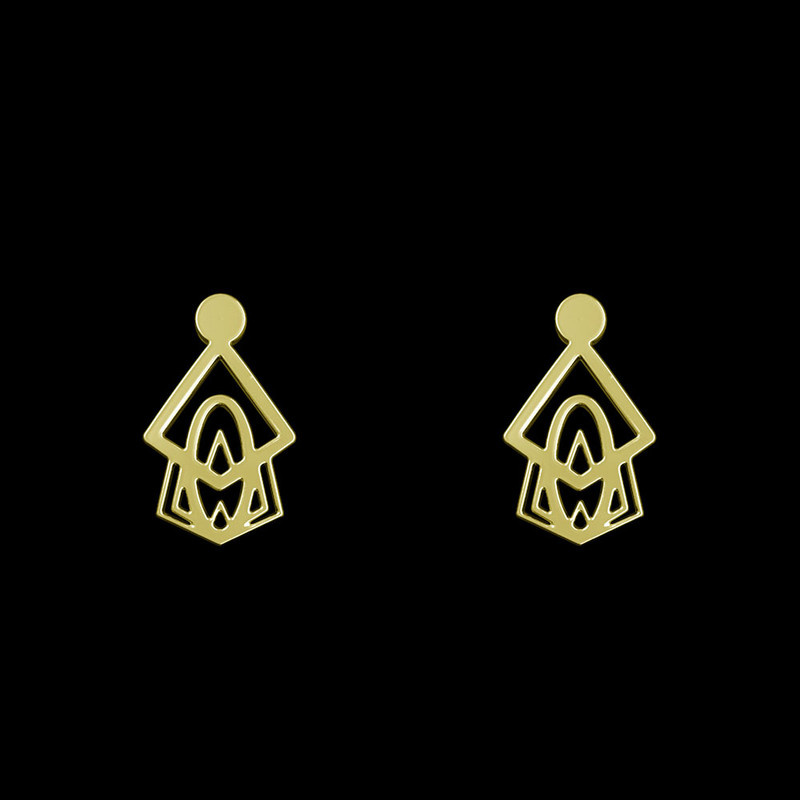 گوشواره طلا 18 عیار زنانه مدوپد مدل هندسی کد GA1-10133 گوشواره طلا 18 عیار زنانه مدوپد مدل هندسی کد GA1-10133